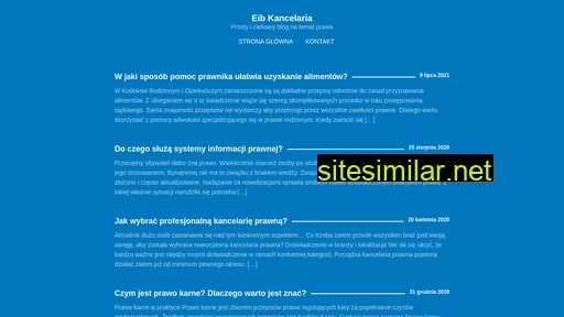 eibkancelaria.pl alternative sites