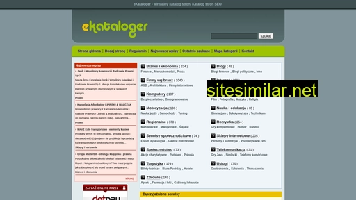 ekataloger.pl alternative sites