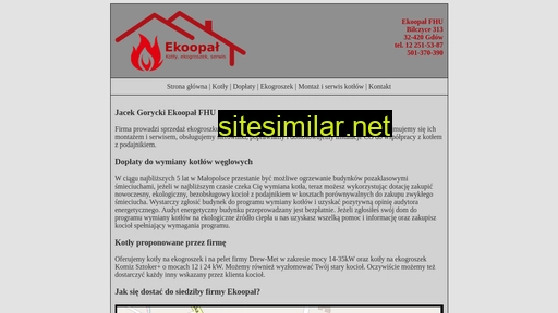 ekogroszek-gdow.pl alternative sites