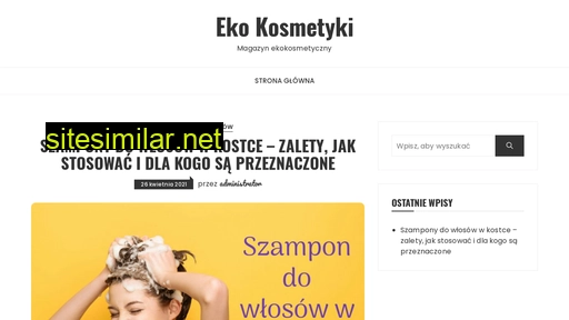 ekokosmetykiblog.pl alternative sites