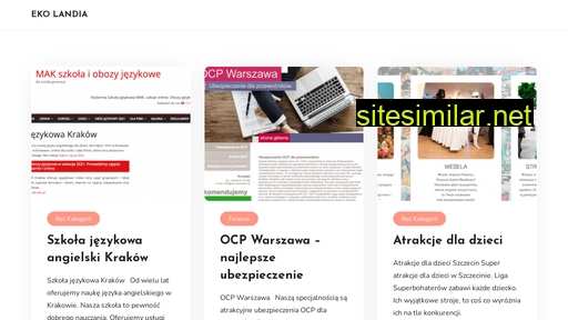 ekolandia.waw.pl alternative sites