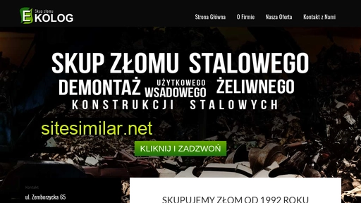 ekolog-skupzlomu.com.pl alternative sites