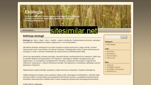 ekologia.edu.pl alternative sites