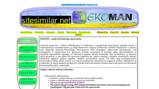 ekoman.pl alternative sites