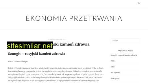 ekonomiaprzetrwania.pl alternative sites