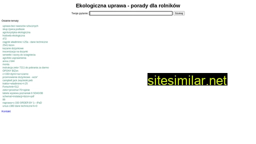 ekorola.pl alternative sites