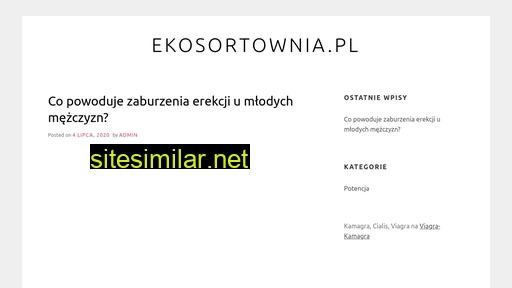 ekosortownia.pl alternative sites