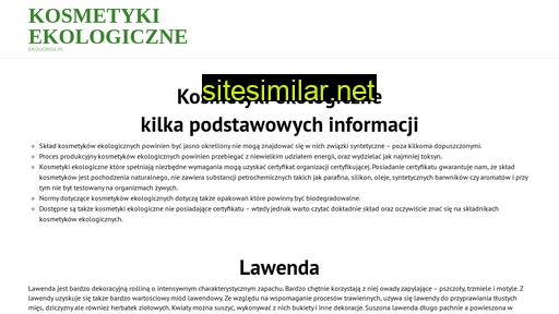 ekouroda.pl alternative sites