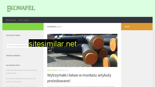 ekowafel.pl alternative sites