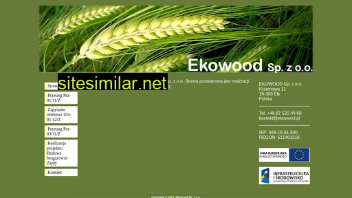 ekowood.pl alternative sites
