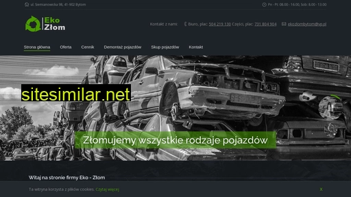 ekozlombytom.pl alternative sites