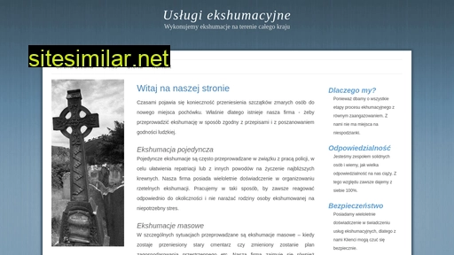 ekshumacja.pl alternative sites