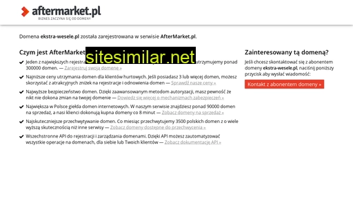 ekstra-wesele.pl alternative sites