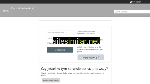 elearningwsps.pl alternative sites