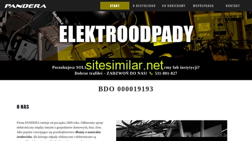 Elektroodpady-pandera similar sites