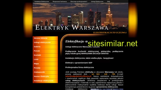 elektryfikacja.pl alternative sites