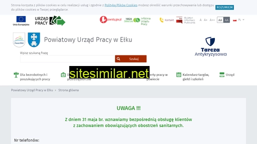 elk.praca.gov.pl alternative sites