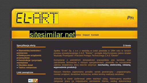 el-art-lodz.pl alternative sites