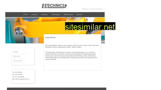 Eltechnics similar sites