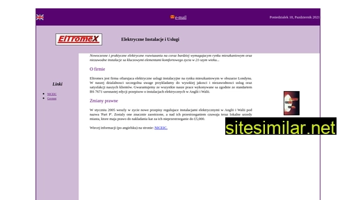 Eltromex similar sites