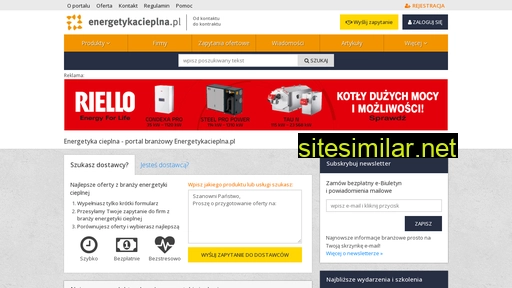 energetykacieplna.pl alternative sites