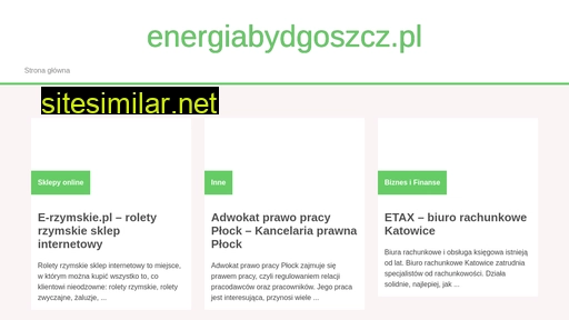 energiabydgoszcz.pl alternative sites