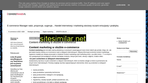 e-commercemanager.pl alternative sites