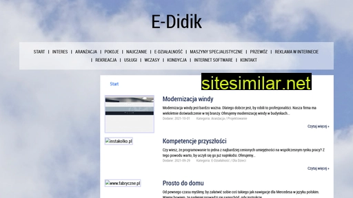 e-didik.pl alternative sites