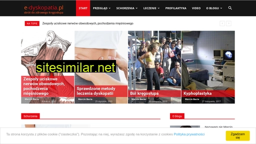 e-dyskopatia.pl alternative sites