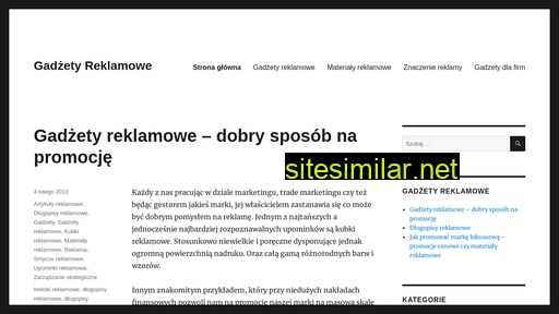 e-gadzetyreklamowe.pl alternative sites