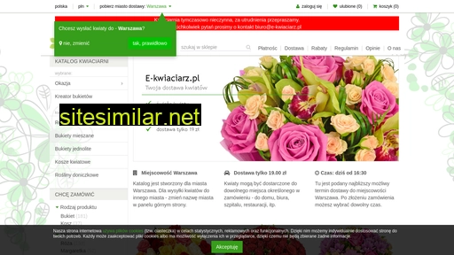 E-kwiaciarz similar sites