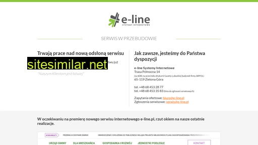 e-line.pl alternative sites