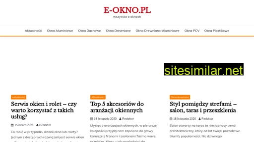 e-okno.pl alternative sites