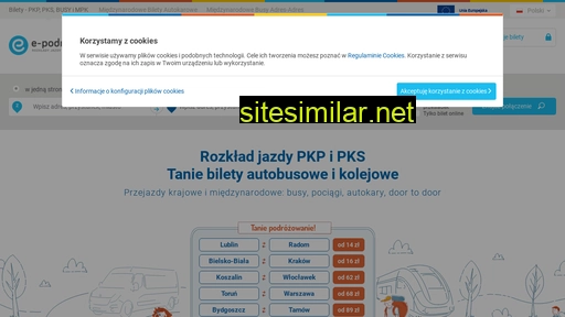 e-podroznik.pl alternative sites
