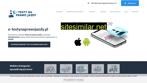 e-testynaprawojazdy.pl alternative sites