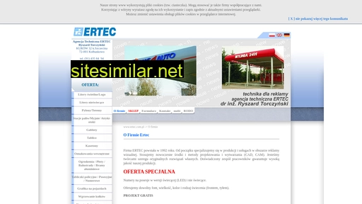 ertec.com.pl alternative sites