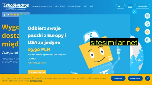 eshopwedrop.pl alternative sites