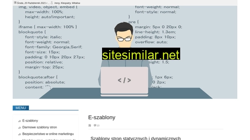 eszablony.pl alternative sites