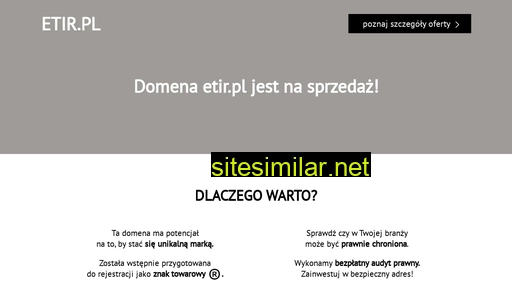 etir.pl alternative sites