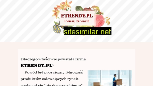 etrendy.pl alternative sites