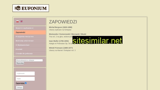 eufonium.pl alternative sites