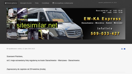 ewka-bus.pl alternative sites