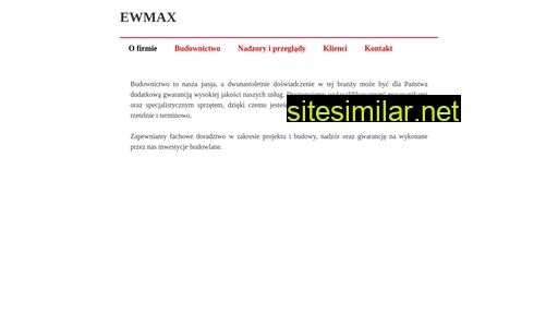 Ewmax similar sites