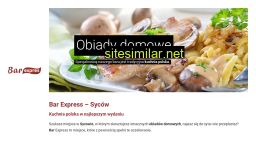 expres-bar-sycow.pl alternative sites