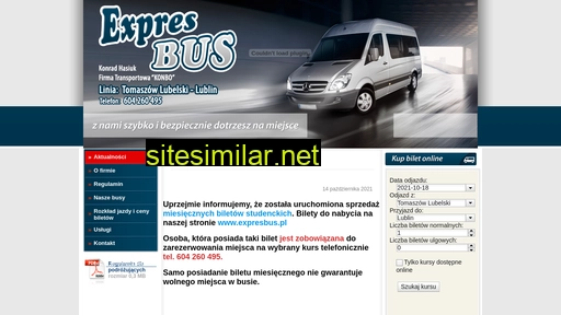 Expresbus similar sites