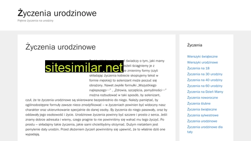 ezyczeniaurodzinowe.pl alternative sites