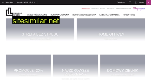 fabrykaform.pl alternative sites