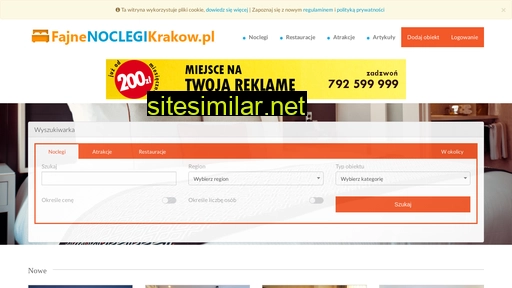 fajnenoclegikrakow.pl alternative sites