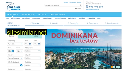 falcontravel.pl alternative sites