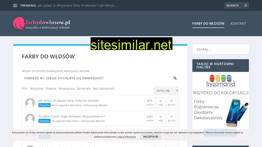 farbydowlosow.pl alternative sites